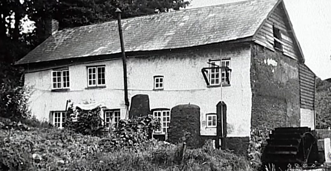 Dotton Mill, a working mill near Harpford, Devon, was demolished in 1968 after standing more than a thousand years. Several generations of the Carter family lived here.